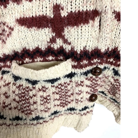 Urban Outfitters BDG Cardigan Fair Isle Medium - Picture 2 of 6